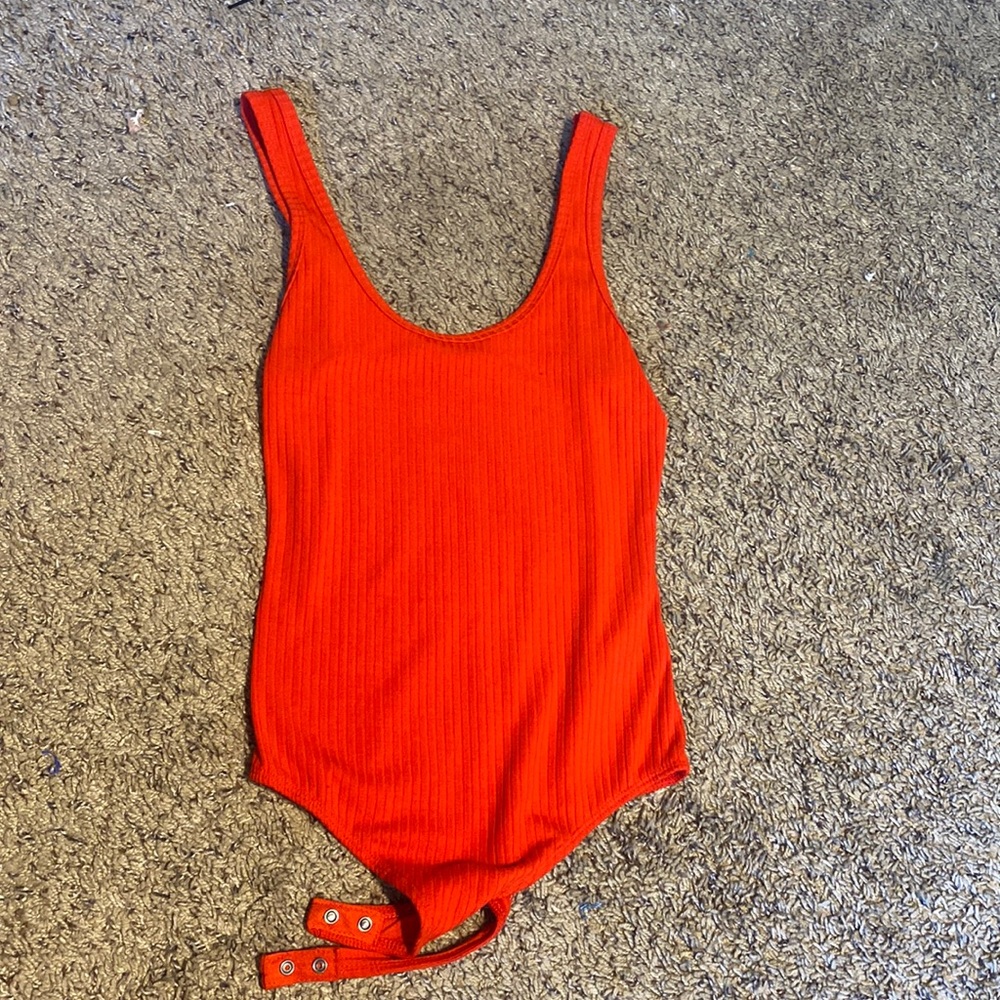 Red Body suit
